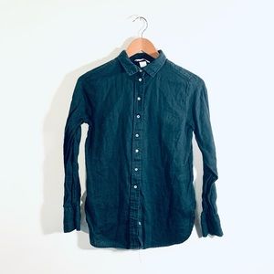 NEW H&M Linen Collar Shirt